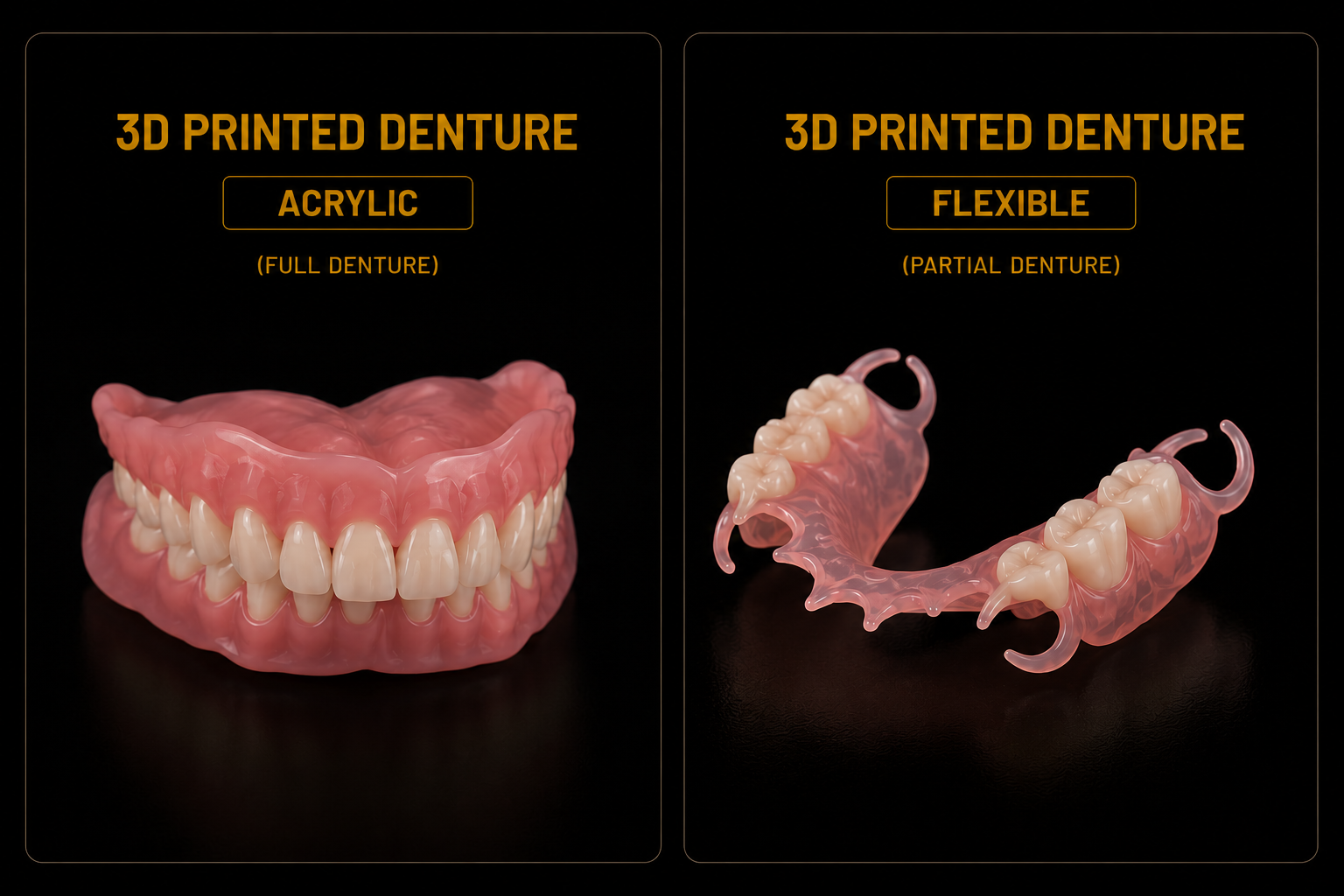 3D Printed Denture